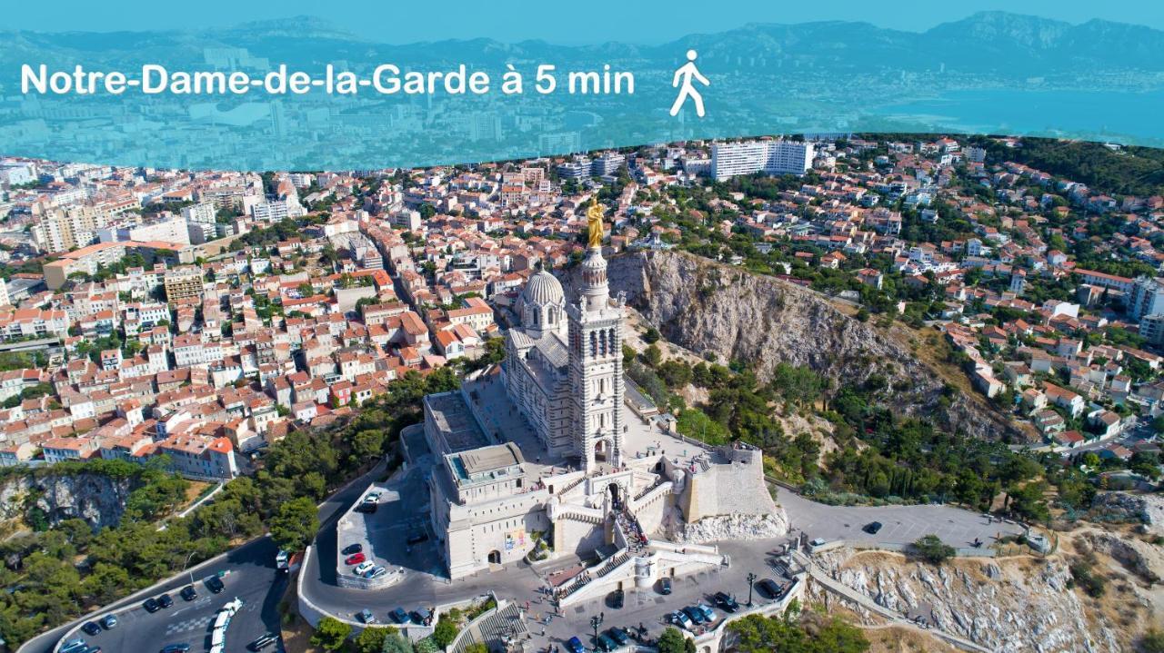 Aux Pieds De La Bonne Mere - Centre - Wifi Marseille Ngoại thất bức ảnh